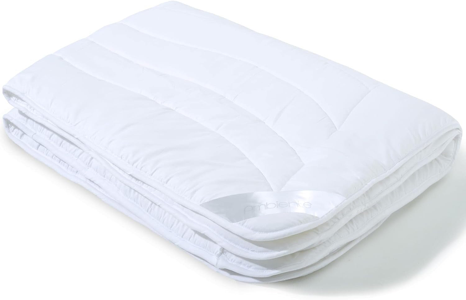 Ambiente Sommerlichtdecke 220 x 240 cm Mikrofaserdecke atmungsaktiv Winter Sommer Steppdecken und Steppdecken Naty Shop