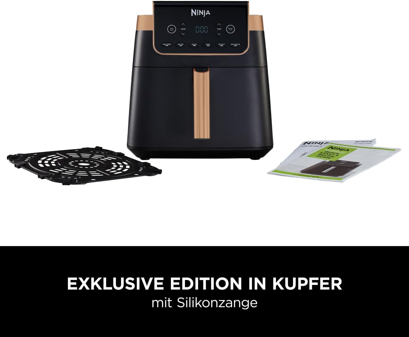 Ninja Heißluftfritteuse MAX PRO AF180EUCP, 6,2 Liter, ölfrei Naty Shop Appliances