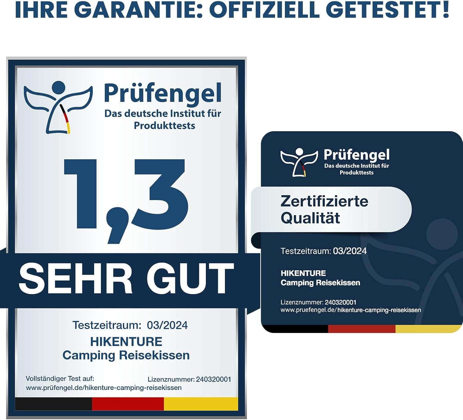 HIKENTURE Aufblasbares Camping-/Reisekissen mit abnehmbarem Kissenbezug, ergonomisches Kissen, bequemes Nackenkissen für Reisen/Outdoor, aufblasbares Reise-Nackenkissen (grün) ... Orthopädische Halskissen von Naty Shop