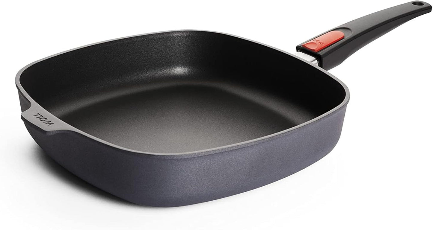 Woll Diamond Lite quadratische Pfanne, 6 cm Höhe – ohne Induktion Töpfe und Pfannen Naty Shop 28 x 28 cm