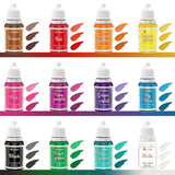 Set mit 12 flüssigen Lebensmittelfarben, 10 ml Naty Shop