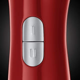 Russell Hobbs Stabmixer [3-In-1: Pürierstab/Zerkleinerer, Mixer- & Schneebesenaufsatz] Desire Rot (Bpa-Free & Spülmaschinenfestes Zubehör, Für Smoothie, Suppen Saucen, Joghurt Babynahrung) 24700-56 Kitchen Naty Shop