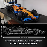 Lego Technic Mclaren Formel-1-Rennwagen – F1-Modell für Erwachsene mit V6-Motor und Lenkung – Geschenk für Motorsportfans und Sammler – 42141 Bausätze Besuchen Sie den LEGO-Store
