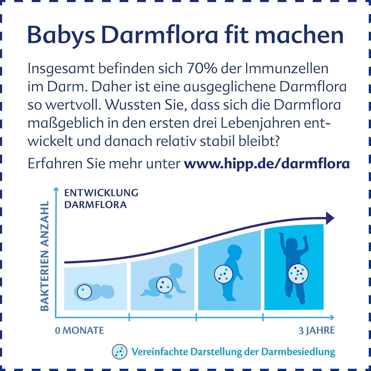HiPP 2 Bio Combiotik (4 x 600g), Folgemilch nach 6 Monaten, mit Stärke, natürlichen Milchsäurekulturen, GOS, Omega-3 (DHA, ALA), in bester Bio-Qualität