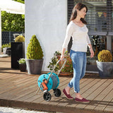 GARDENA CleverRoll S Schlauchwagen, Schlauchtrommel, kompakte Aufbewahrung (18500-20)