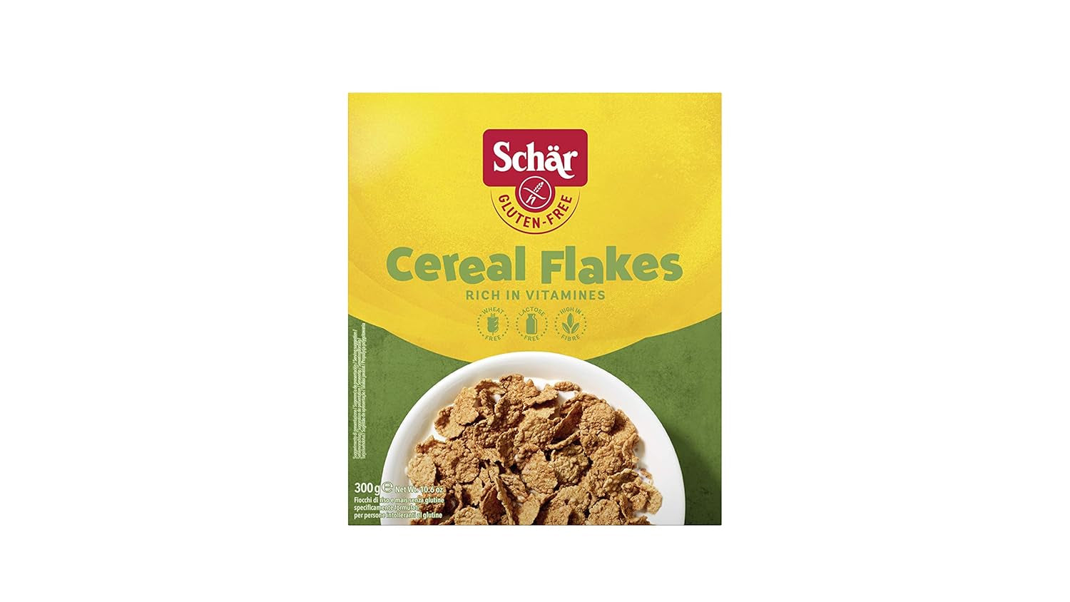 Glutenfreie Getreideflocken 300g, 8er Pack
