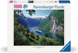 Ravensburger Puzzle 12000475 – Norwegischer Fjord – 1000 Teile Puzzle für Erwachsene und Kinder ab 14 Jahren, norwegisches Landschaftspuzzle Puzzle Naty Shop Neues Design