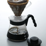 4977642019126 Karaffe zum Servieren von Kaffee V60 700 ml VCS-02B, Glas, farblos, 17,3 x 14,1 x 13 cm