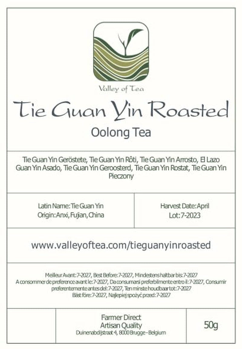 Tie Guan Yin Oolong Tee – gerösteter blauer Tee Ti Kuan Yin China – chinesischer Wu Long Tee Tieguanyin – blauer Tee Olongh Tee Olongo Tee