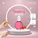 LALILL Nail Cuticle Oil 75Ml – Himbeere Nagelpflegeöl – Nagelöl Pflege Für Nägel Nagelhaut – SPA Maniküre Naildesign Hände – Vegan – Mit Pipette