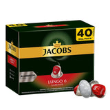 Kaffeekapseln Lungo Classico (nur für kurze Zeit) Megapack XXL & Kaffeekapseln Krönung Crema, 200 Nespresso-kompatible Kapseln, 10er Pack, 10 x 20 Getränke, 1040 g