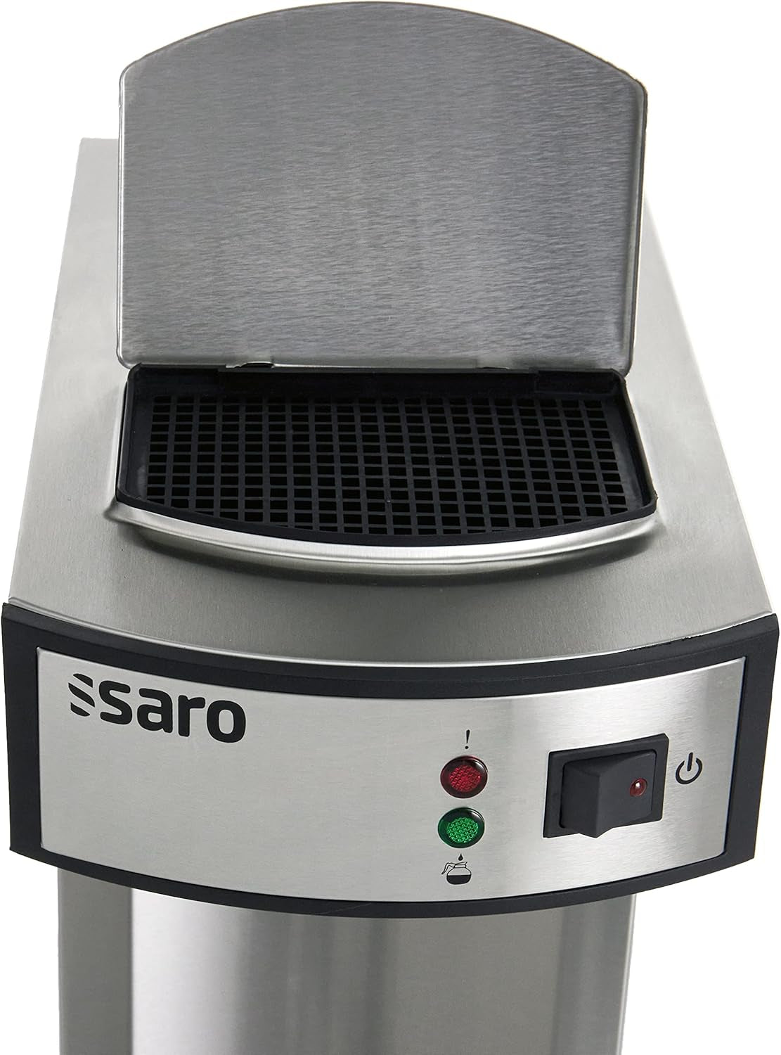 Saro Espressomaschine, inklusive Karaffe mit isolierter Edelstahlpumpe – 2,2 l – Zubereitungszeit ca. 5–6 Min. – Schutz bei Betrieb ohne Wasser – 2.069 kW – Modell THERMO 24