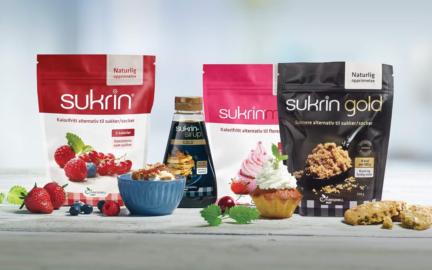 Sukrin Melis Zuckerersatz, Die natürliche Alternative zu Puderzucker ohne Kalorien, 1er Pack (1 x 400 g) Süßstoffe Naty Shop