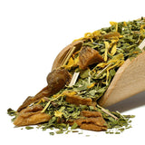 Green Mate Grüne Mango & Maracuya 0,5 kg | Mate-Früchtetee | Der exotische Geschmack von Mate-Tee Die Kraft der Kühlung | Natürliche Stimulation | Mate-Tee aus Brasilien | 500 g