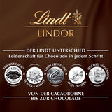 Lindt Chocolate Sticks Zartbitterschokolade LINDOR | 24 Schokoriegel x 37g | Mit einer zartschmelzenden Zartbitterschokoladenfüllung mit 60 % Kakao | Geschenk aus Schokolade | Geschenk aus Schokolade | Großpackung