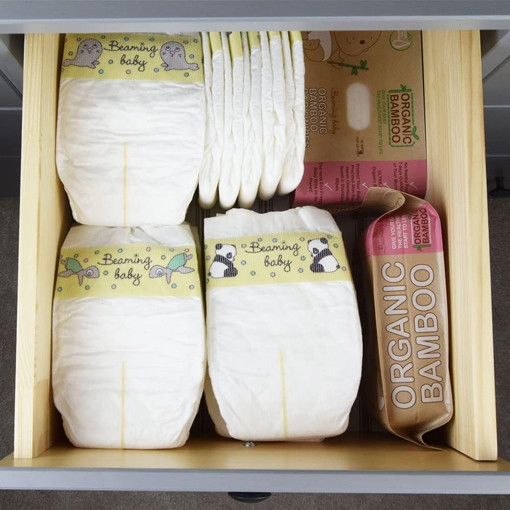 Bio-Bambuswindeln, Größe 6, geeignet für 16+ kg. 20er-Pack Windeln