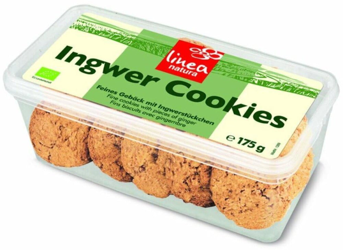 Bio-Ingwerplätzchen, 6er Pack (6 x 175g)