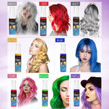 Haarspray-Farbe – 30 ml temporäres grünes Haarfärbespray, natürliches Haarfärbemittel, temporäres Haarfärbespray, waschbare Haarfärbemittel für Party, Cosplay, Halloween (grün), Naty Shop Haarfärbemittel