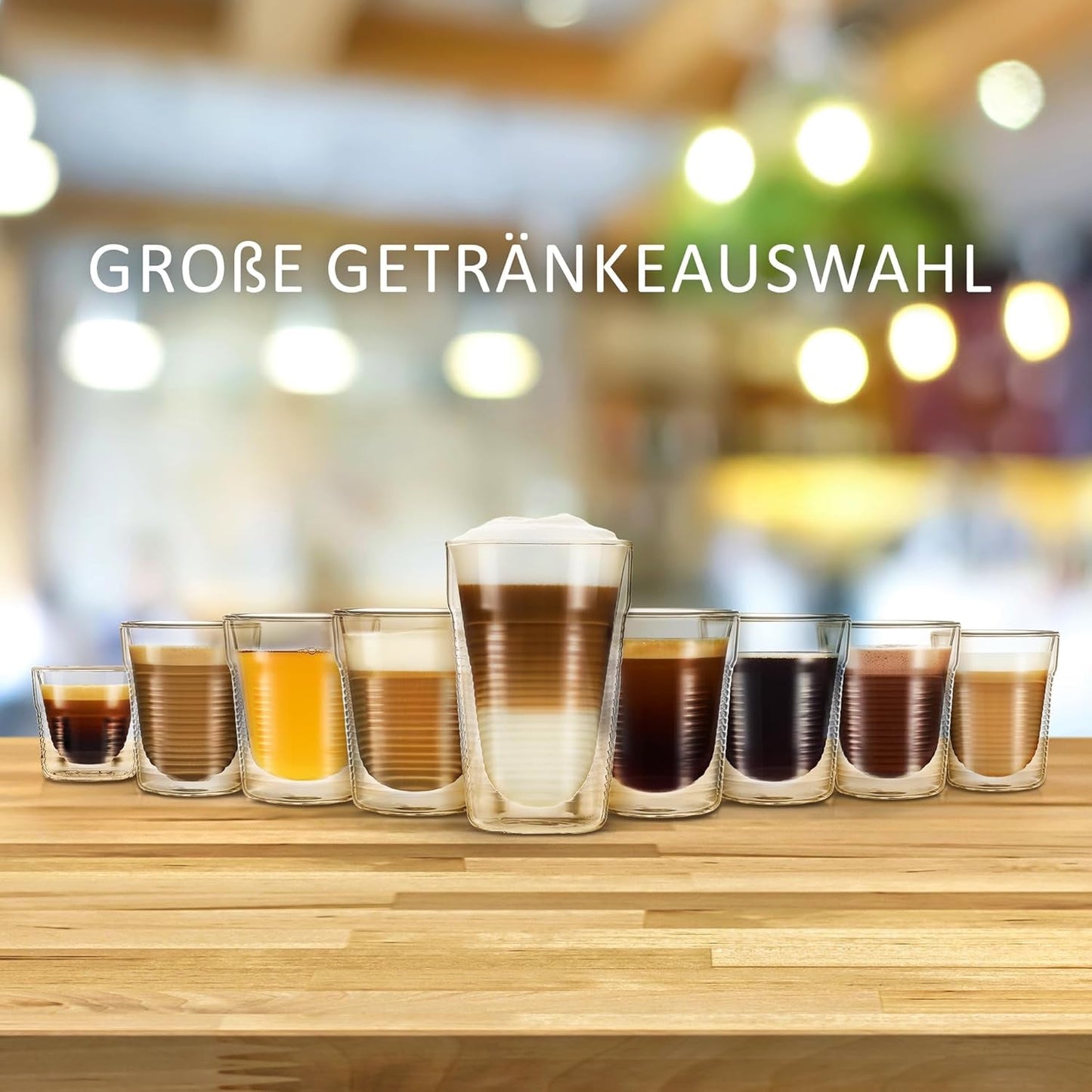 Espressomaschine mit K-FEE SQUARE Kapseln für Kaffee, Tee und Kakao | Kompakter Espresso | Schnelles Aufheizen | 0,8 l Wassertank | 19 Takte | Klavierschwarz