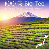 Anna'S Teekanne Sencha Bio-Grüntee-Beutel – Japanischer Bio-Grüntee 20 Pyramidenbeutel in einem wiederverschließbaren Beutel