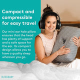 BLISSBURY Mini-Ohrkissen für Menschen mit Ohrenschmerzen Naty Shop Standardkissen