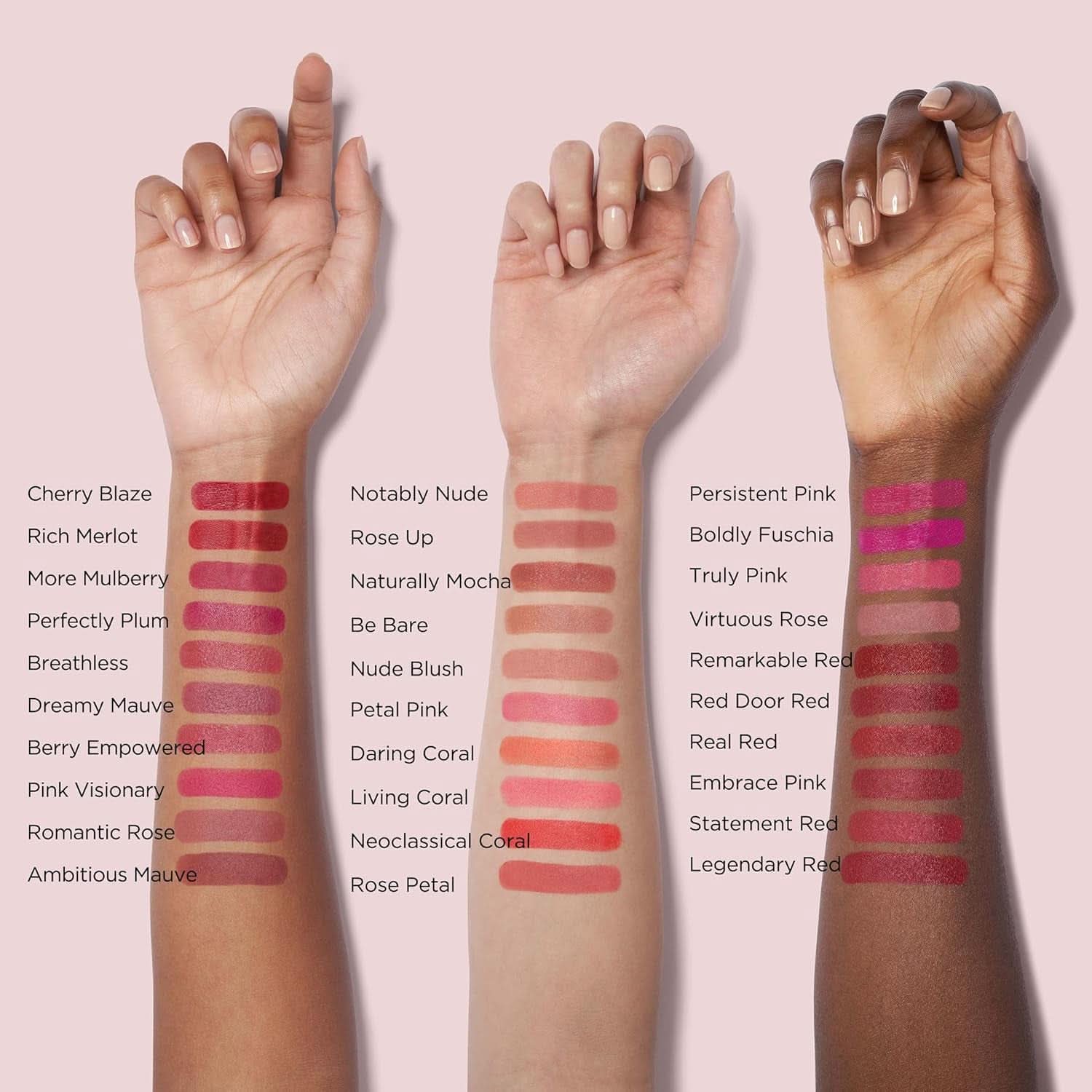 Elizabeth Arden Lippenfarbe, Real Red Cosmetics und Beauty Naty Shop