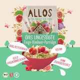 Allos ungesüßter Feigen- und Himbeerbrei, Set 6 x 500 Gramm Cereals Naty Shop