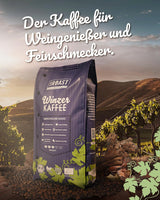 Blank Roast - BIO Winzer Kaffee 1000g - schonend mit Pfälzer Rebholz geröstet - ganze Kaffee-Bohnen aus Peru - 100% Arabica Röstung - schokoladig & nussig - säurearm