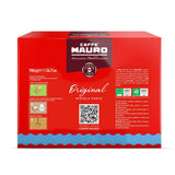 Caffè Mauro Torrefazione Kaffee Kompostierbare Pods, Recyclebare Verpackung, Originalmischung - 100 Stück - Intensität 10/10 - Kompatibel mit ESE System Papier Pads 44 mm
