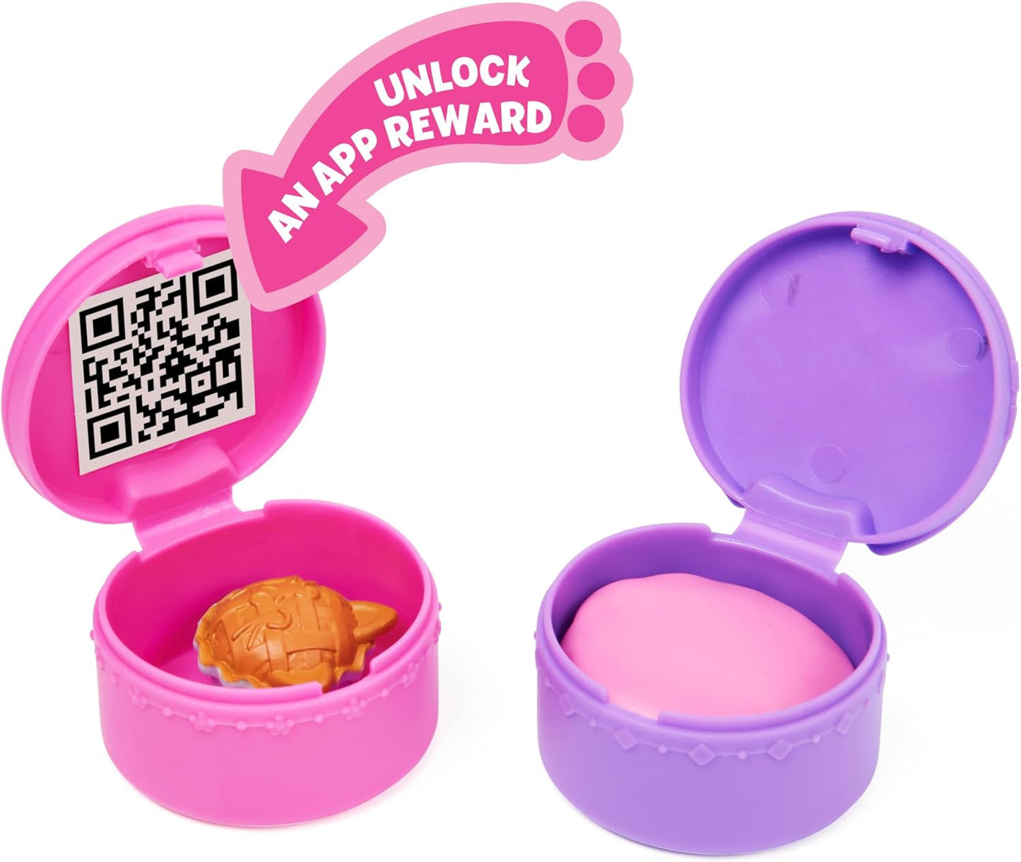 GABBY'S DREAMWORKS PUPPENHAUS – Deluxe-Zimmer, Cakey-Konditorei, Kuchi-Küche (rumänisch: Cakey), 3 Möbelstücke und 2 Überraschungsboxen mit Zubehör, geeignet für Kinder ab 3 Jahren
