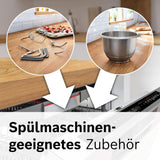 Küchenmaschine Bosch Serie 4 MUM5X720, integrierte Waage, Edelstahlschüssel 3,9 l, Mixer 1,25 l, 1000 W, Zubehör für Lebensmittel und Stillen, Bebe Naty Shop