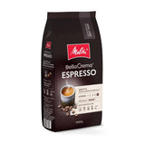 Melitta BellaCrema Espresso Whole Kaffee-Bohnen 1kg, ungemahlen, Kaffeebohnen für Kaffee-Vollautomat, gekärtige Röstung, geröstet in Deutschland, Stärke 5