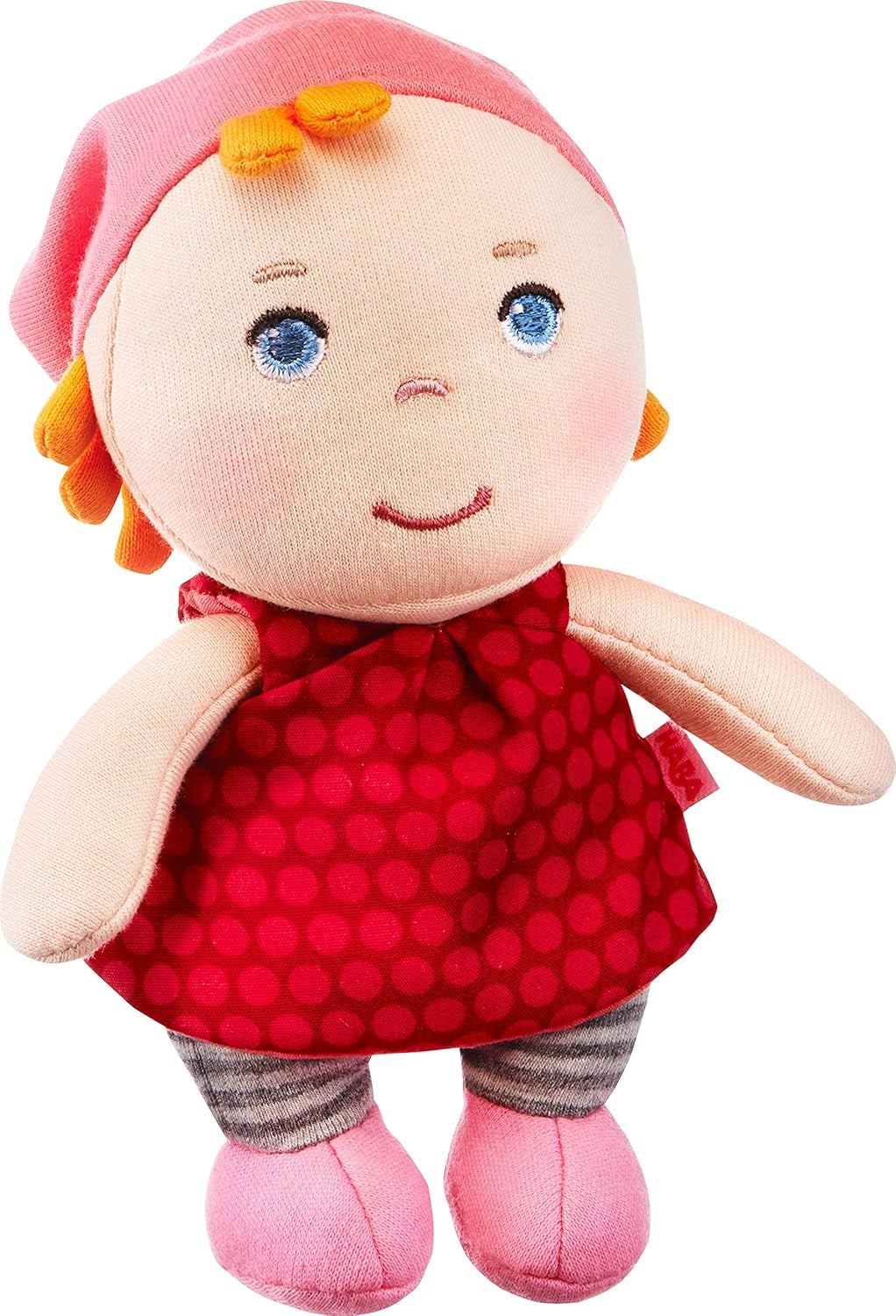 HABA 306238 Hertha-Minipuppe, Puppe für Kinder im Alter von 0 bis 100 Jahren