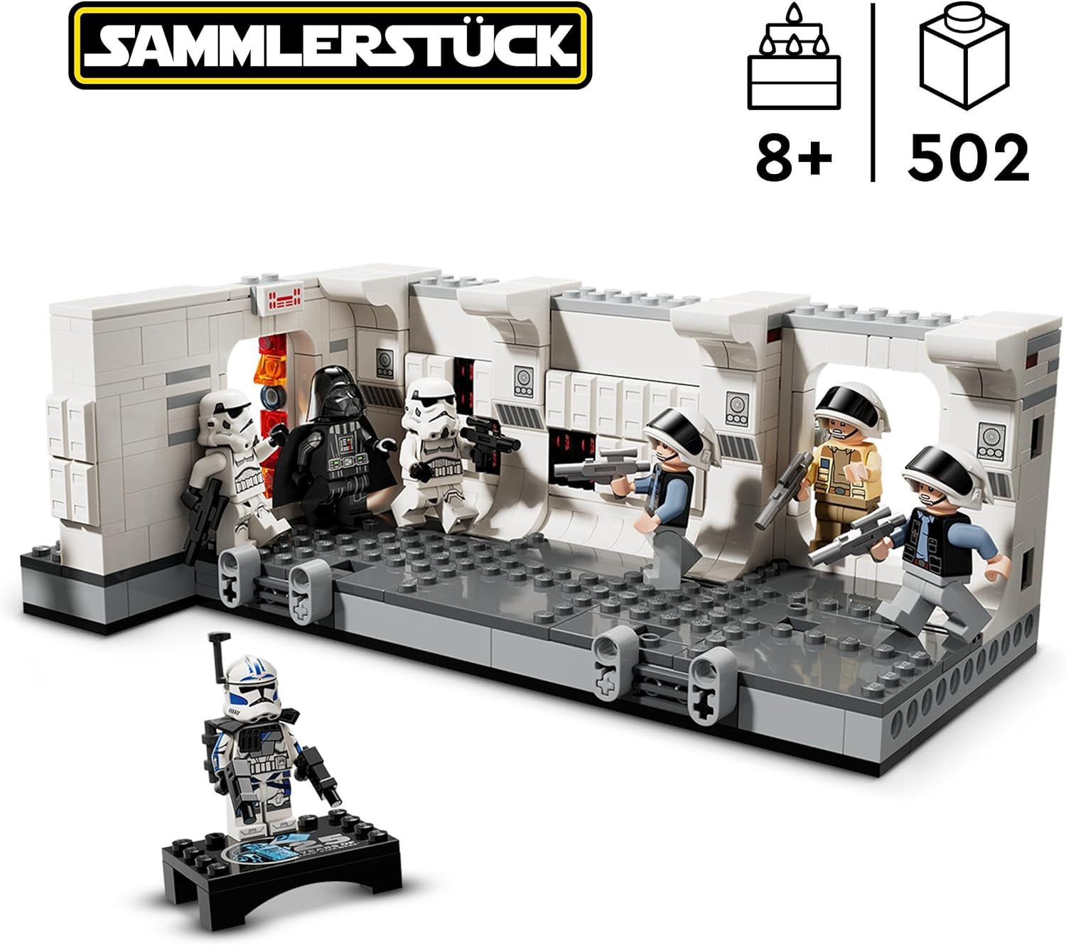 LEGO Star Wars Tantive IV Boarding, A New Hope Movie Bauspielzeug, Fantasy-Spielset zum Sammeln, Geschenkidee für Jungen und Mädchen ab 8 Jahren und Sammler 75387 Bausets Beuche den LEGO-Store