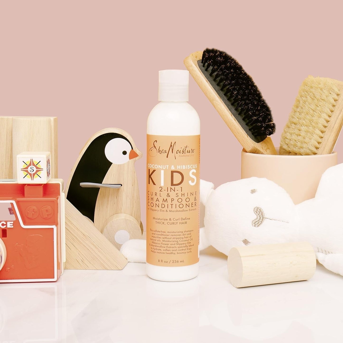 Kids Coconut & Hibiscus Extra Hydrating 237ml Haarentwirrungsprodukte Naty Shop