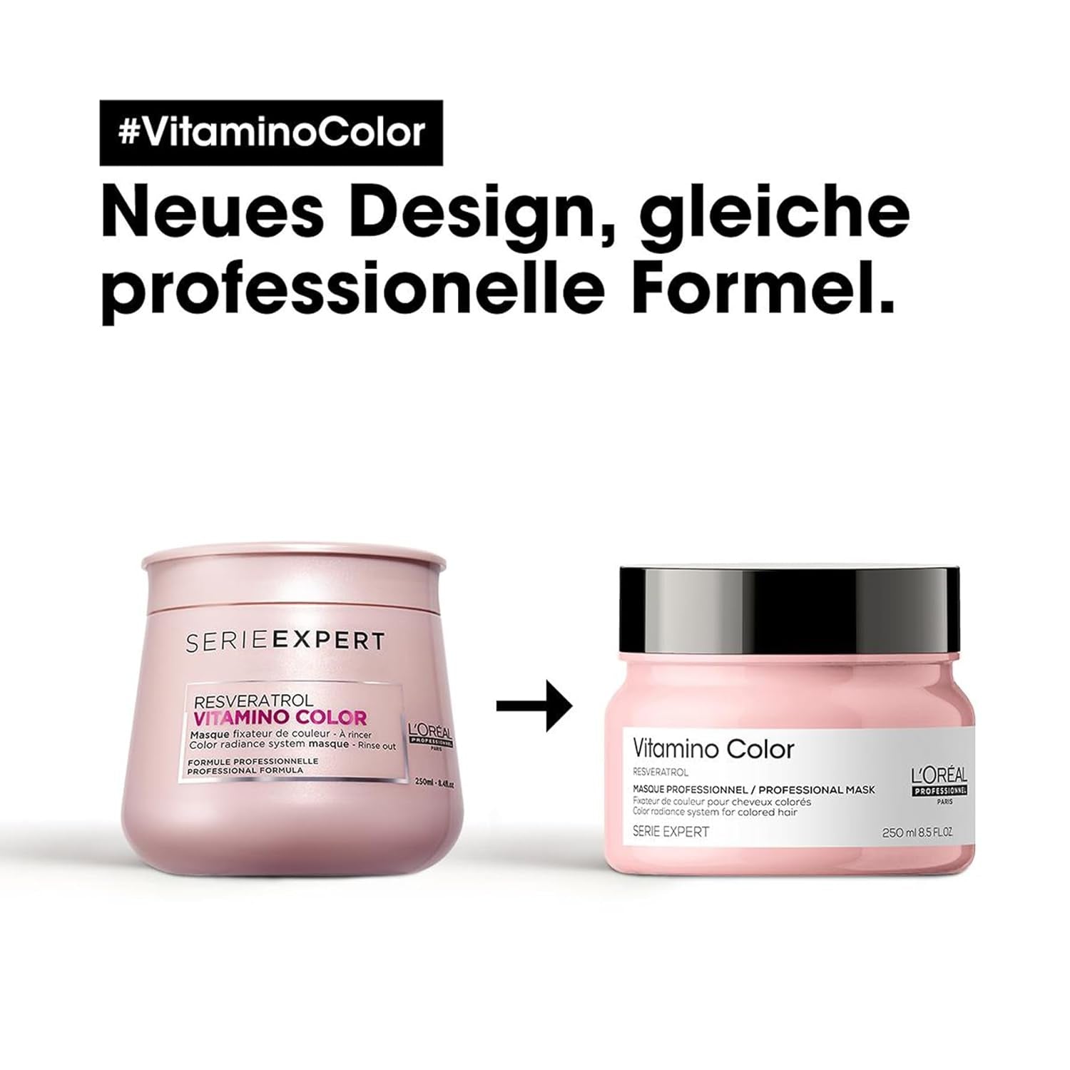 L'Oréal Professionnel Serie Expert Vitamino Color Mask Reisegröße Naty Shop Haarmaske