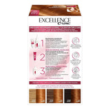 Paris Excellence Creme 7.43 Haarfarbe Rot – Haarfarbe (Rot, Blond Cuuvré Gold, Belgien, 63 mm, 100 mm, 163 mm) Naty Shop Haarfärbemittel