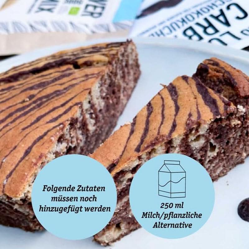 LOWER-CARB-VANILLE-KUCHENMISCHUNG – biologische, glutenfreie Kuchen- oder Pfannkuchenmischung, reich an Protein Naty Shop Kitchen