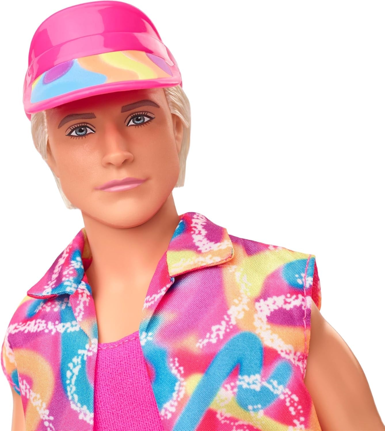 Barbie-Ken-Puppe zum Sammeln aus dem Film mit Retro-Skating-Outfit und Inline-Skates, JBJ51, [Mehrfarbig]