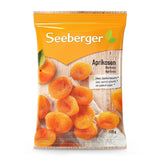 Seeberger Aprikosen: Extra große, sonnengereifte und leuchtend orange Aprikosen – süßer, fruchtiger Geschmack – zuckerfrei – getrocknet – entsteint, vegan (1 x 125 g) Naty Shop Dehydrierte Produkte 125 G (1 Packung)