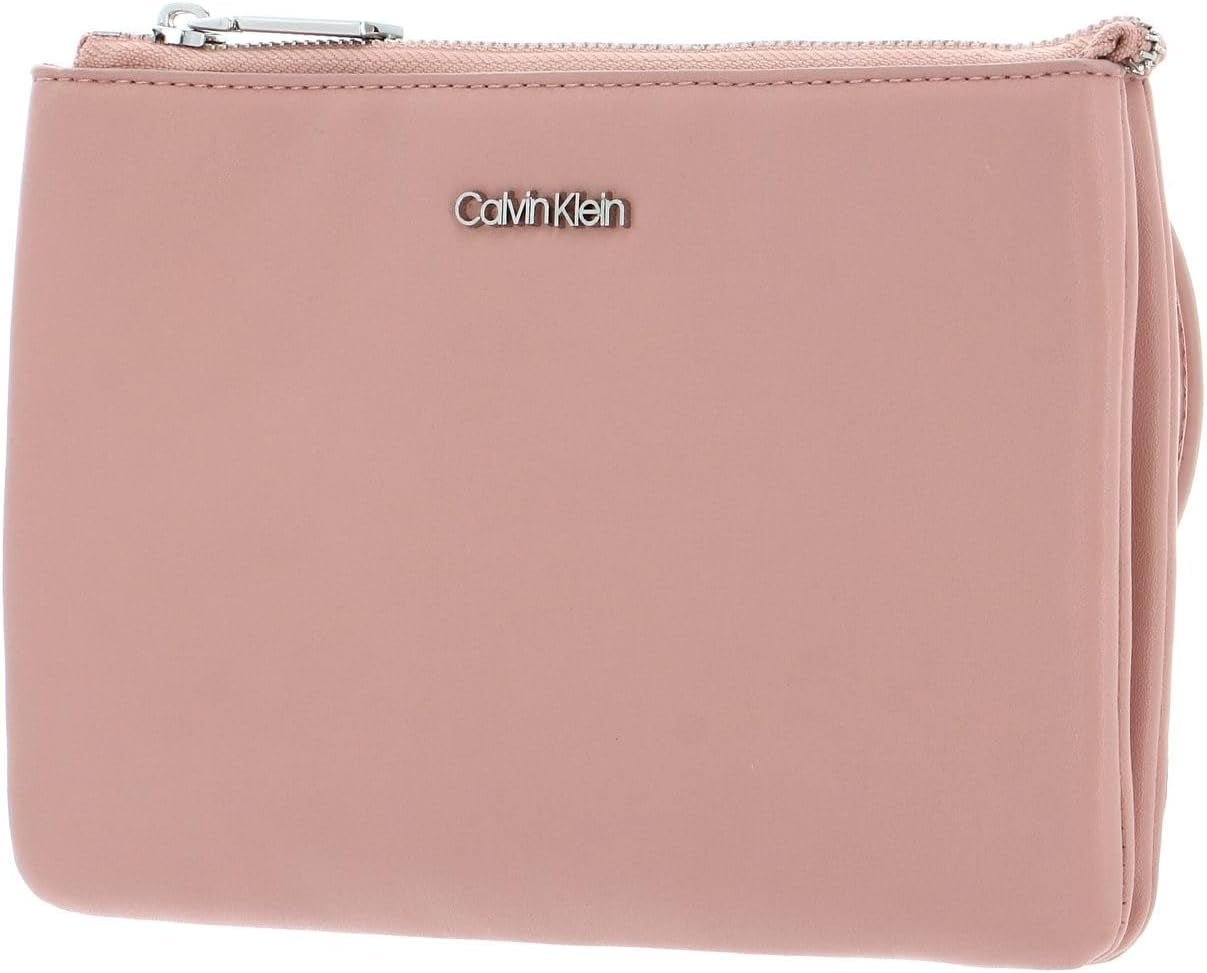 Calvin Klein CK Must EW DBL CMPT Umhängetasche Cafe Au Lait Damentaschen Naty Shop