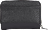 Calvin Klein Damen Minimal Monogram Zip Around Klein Portemonnaie, Schwarz (Schwarz), Einheitsgröße Naty Shop Damen Portemonnaie