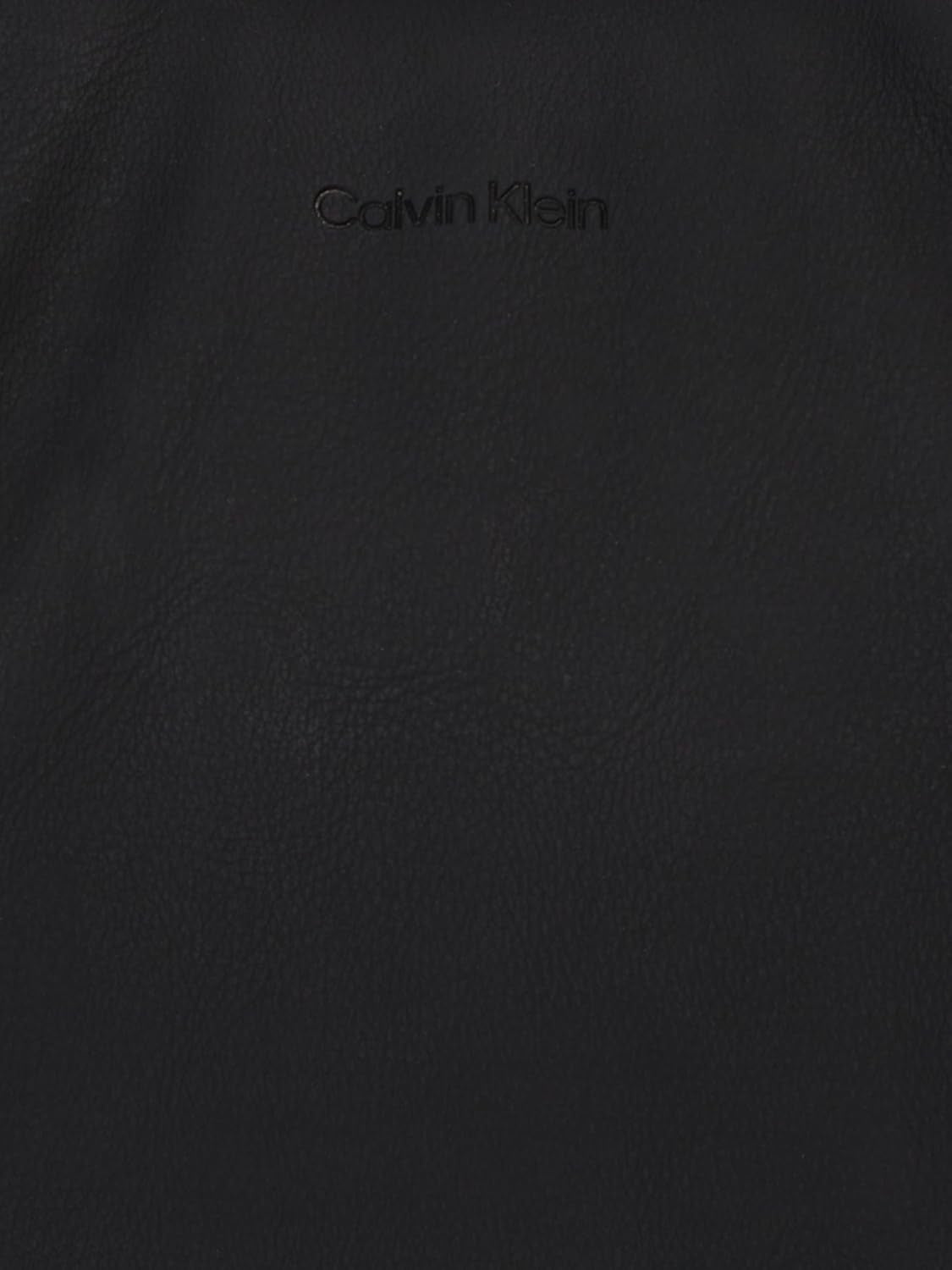 Calvin Klein Damen-Einkaufstasche, weich, mittelgroß, mit Reißverschluss, Schwarz (Ck Black), Größe 1, Damentaschen, Naty Shop