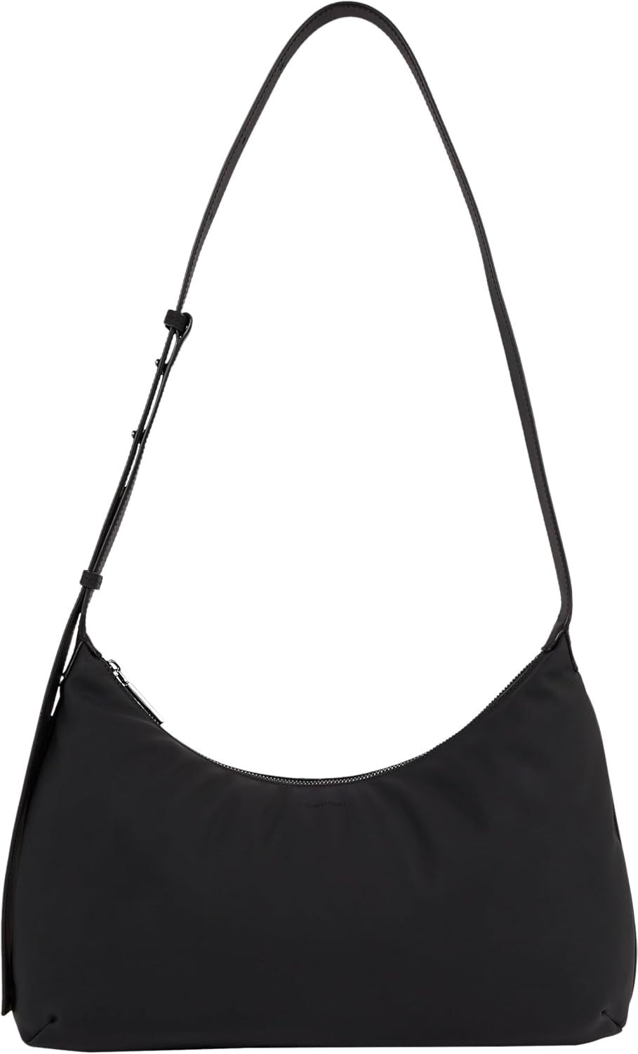 Calvin Klein Damen-Einkaufstasche, weich, mittelgroß, mit Reißverschluss, Schwarz (Ck Black), Größe One Damentaschen Naty Shop Standardtitel