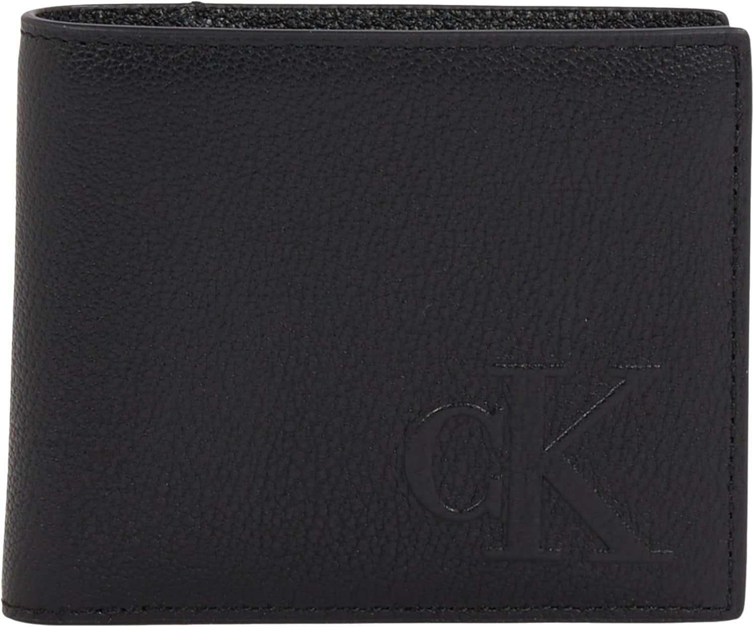 Calvin Klein Men's Sculpted Impression Billfod Cc Lv04g1022g Travel Accessories Bi-Fold Wallet Herrenbrieftasche Naty Shop Black (Na Black) Os