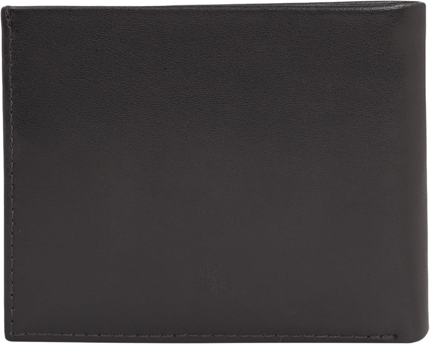 Calvin Klein METAL CK BIFOLD 6CC W/BILL Herren-Geldbörse, Schwarz (Ck Black), OS Herren-Geldbörse Naty Shop