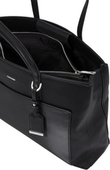Calvin Klein Damen Shopper Must Medium mit Reißverschluss, Schwarz (Ck Black), Einheitsgröße Damentaschen Naty Shop