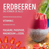 Gefriergetrocknete Erdbeeren 300g: ungesüßte getrocknete Erdbeerscheiben - Gefriergetrocknete Erdbeeren mit reiner Frucht, voller Geschmack: gefriergetrocknete Beeren - NUTRIPUR Trockenfrüchte Dehydrierte Produkte Naty Shop