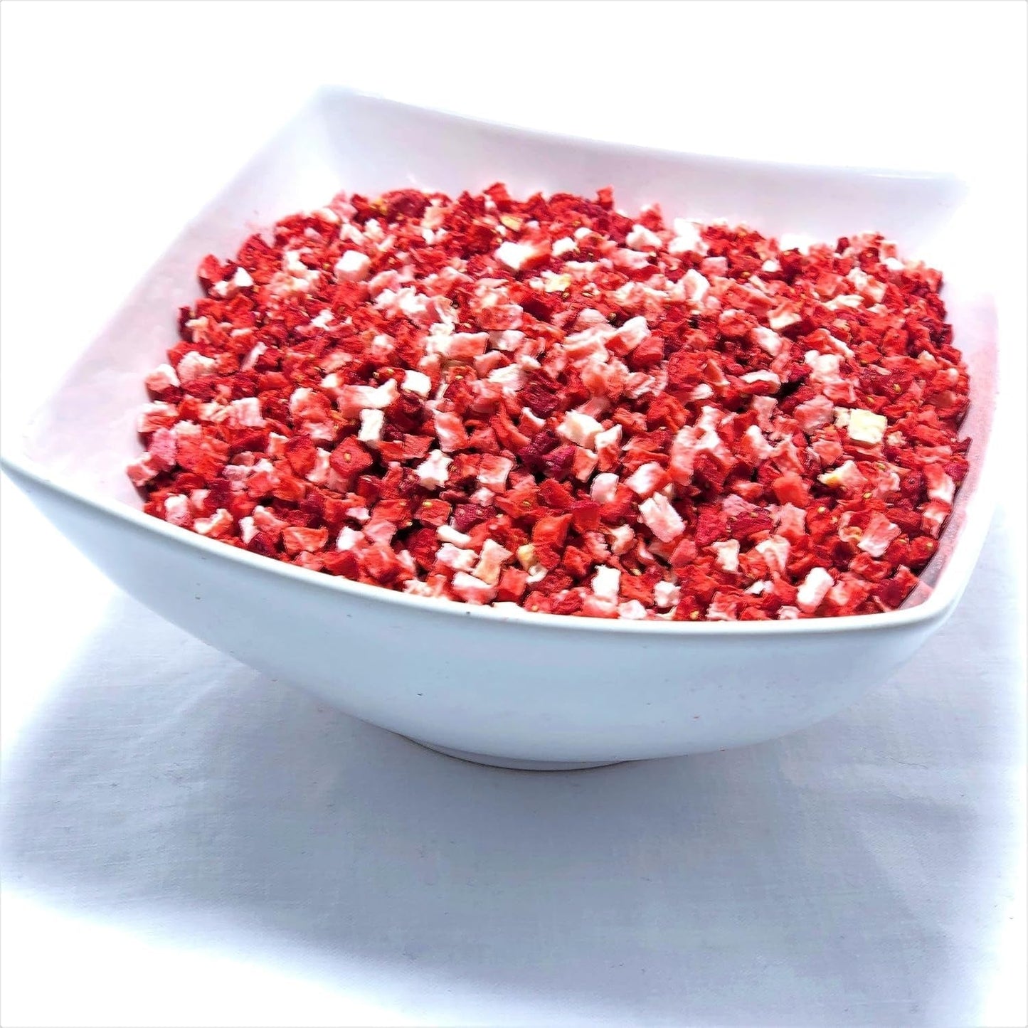 Gefriergetrocknete Erdbeeren, Stücke 100 g – Gefriergetrocknete Erdbeeren, dehydrierte Produkte Naty Shop