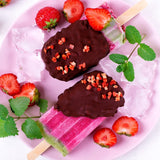 Gefriergetrocknete Erdbeeren, Stücke 100 g – Gefriergetrocknete Erdbeeren, dehydrierte Produkte Naty Shop